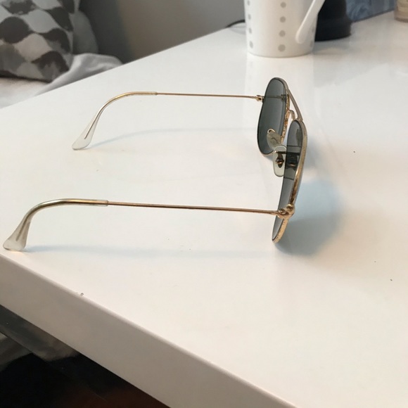 Gold ray bans - Picture 2 of 3